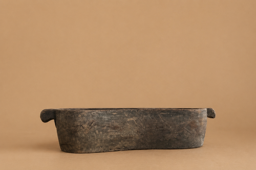 Antique Hand-Carved Wooden Trough, c 19th century