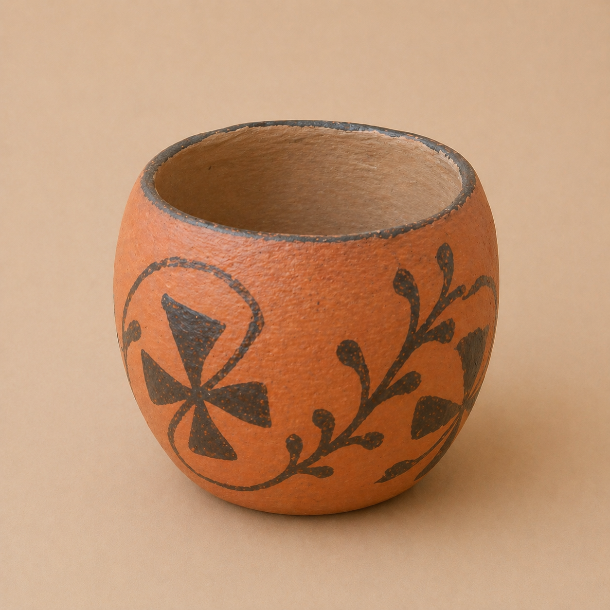 Vasija de terracota Tohono O'odham