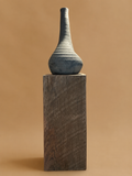 Vasija africana de calidad museo - Escultura ghanesa de arcilla hecha a mano