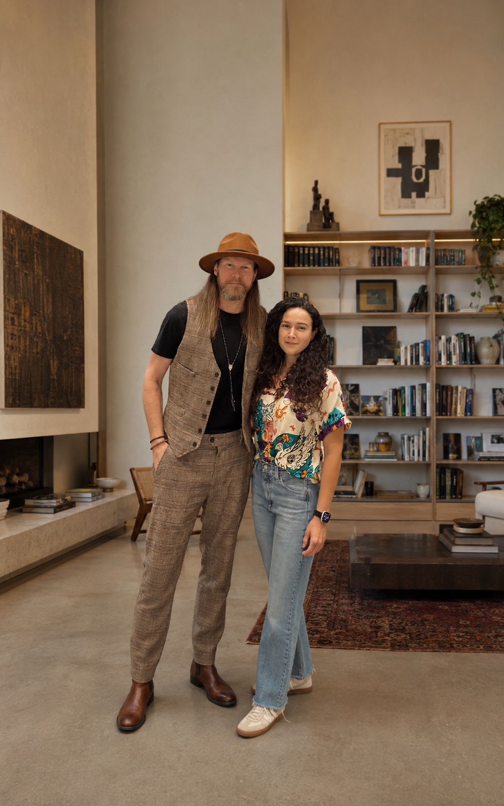 Luke and Alejandra Fortin, Founders of This Is Home Studio - award winning interior designers in Houston, Texas.