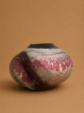 Escultura de cerámica Raku de gran tamaño firmada por Anderson