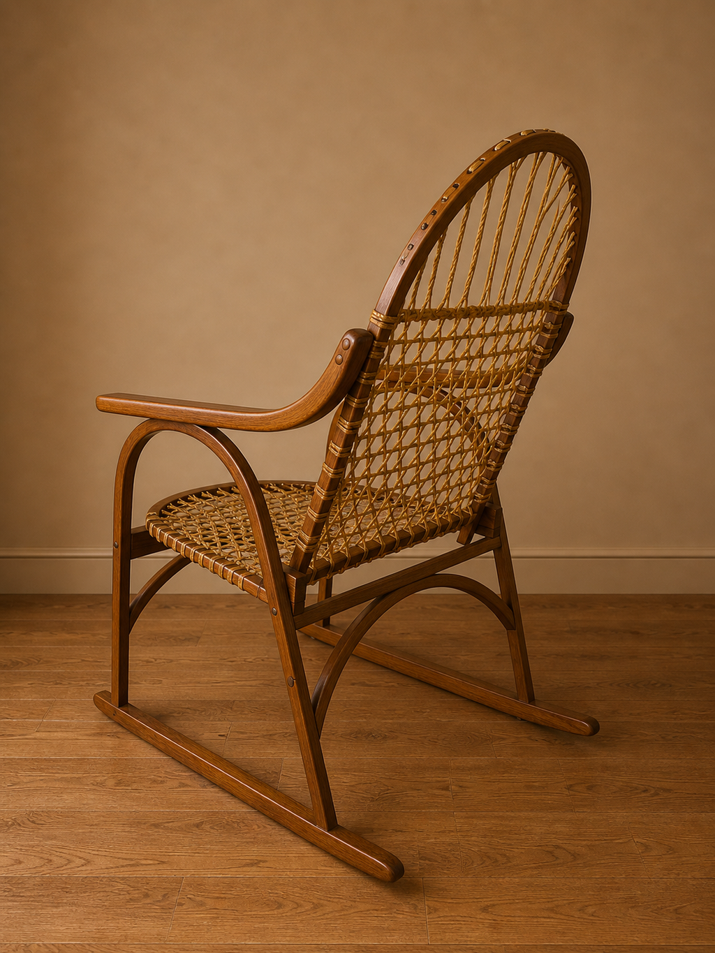 Midcentury Snowshoe Lounge Chair, c. 1950s–1960s