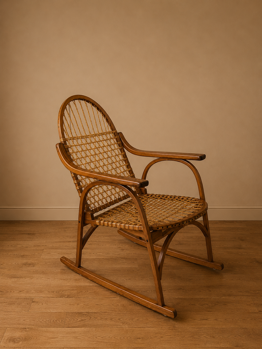 Midcentury Snowshoe Lounge Chair, c. 1950s–1960s